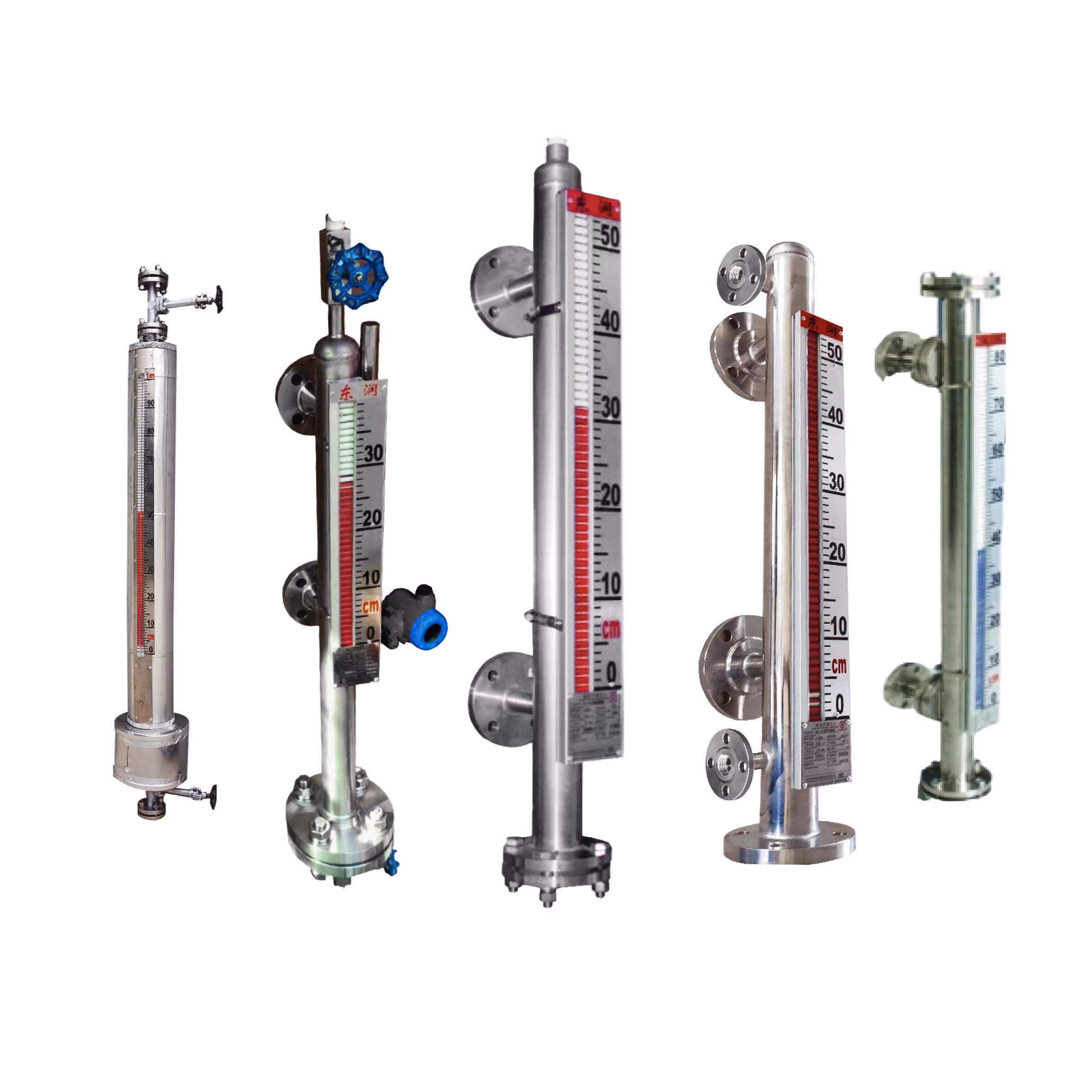 Industrial UHZ-99 Oil Gas Storage Tank High Temperature High Pressure Magnetic Flip Type Level Gauge Plastic Construction 0.1%