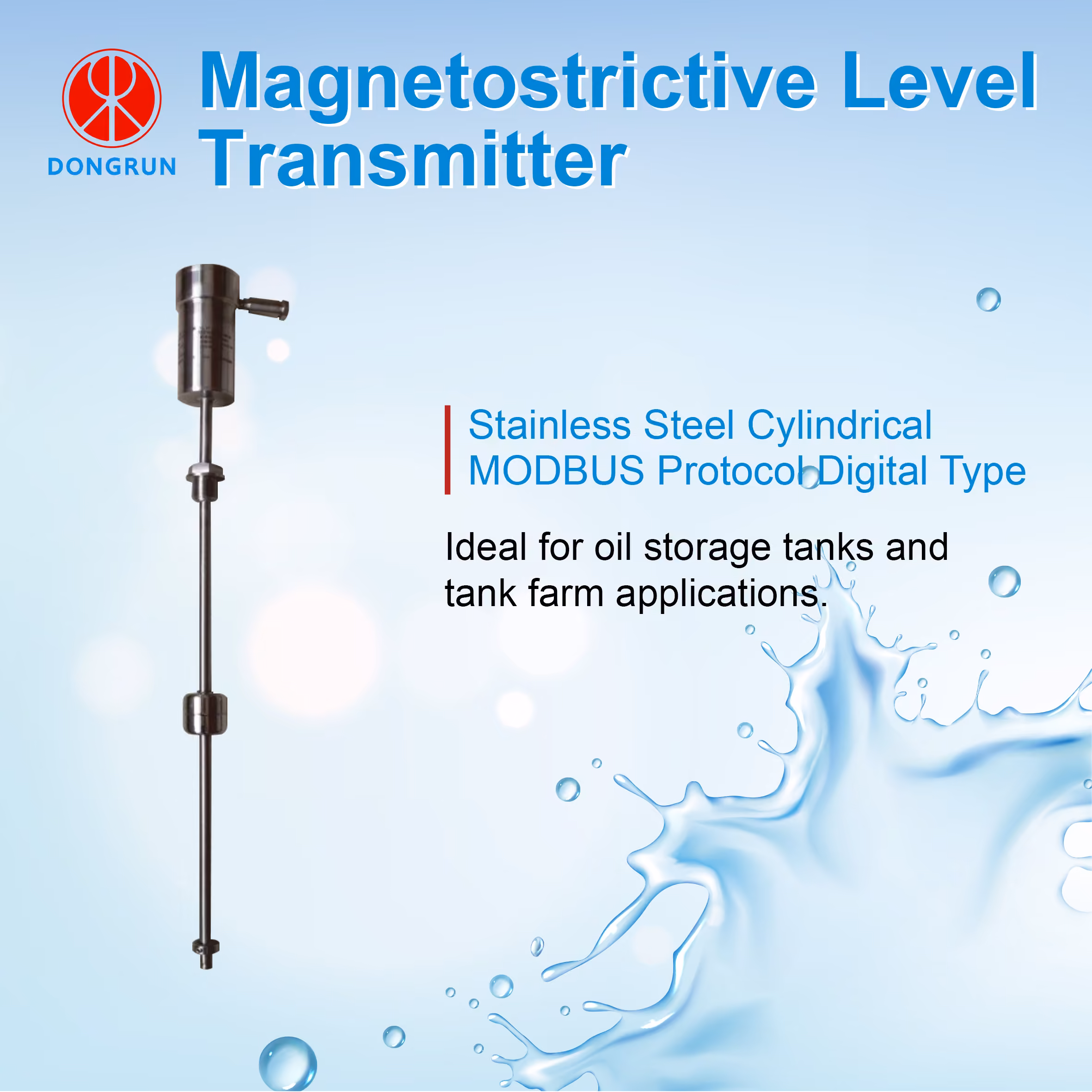 DRCM-99 Series Magnetostrictive Level Transmitter丨High precision丨 multiple parameters - Image 5