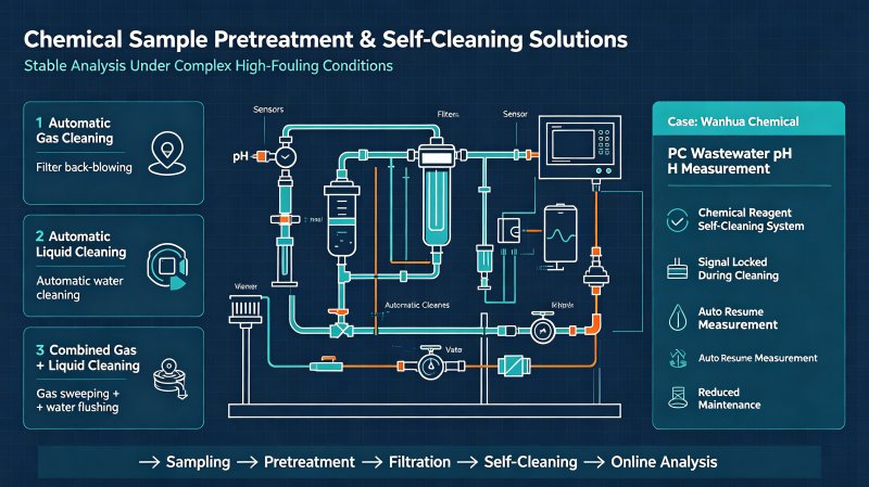 Chemical Sample Pretreatment & Self-Cleaning Solutions
