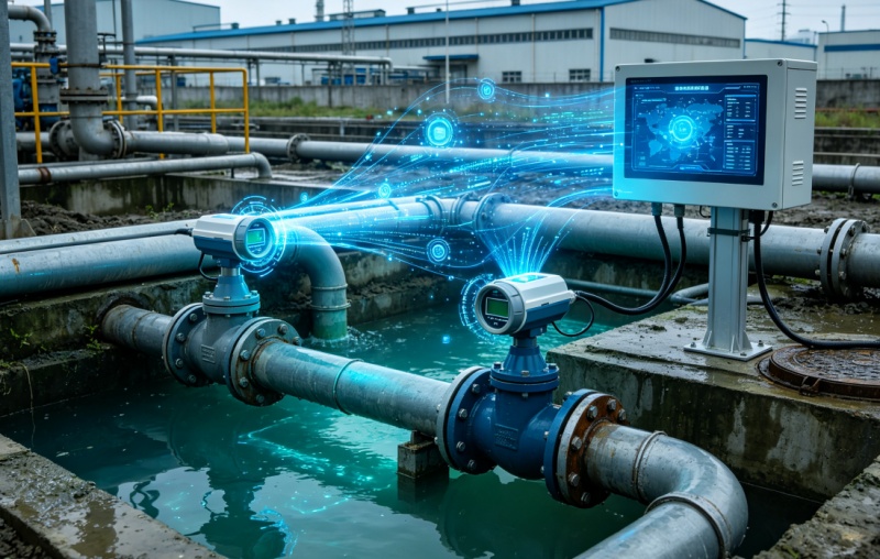 Industrial Park Water Pipeline Monitoring Solution for Mixed Discharge Control