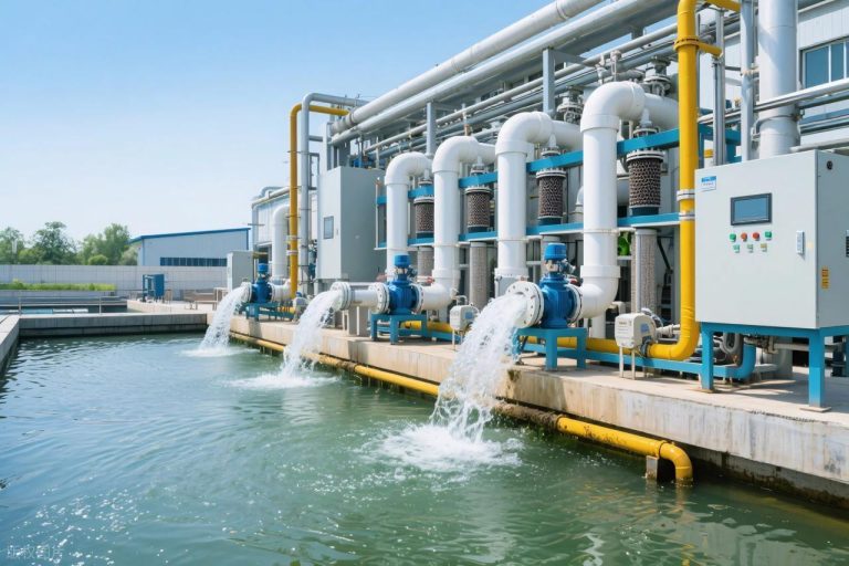 Industrial circulating water treatment